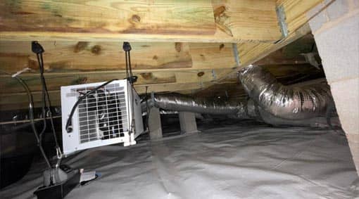 Crawl Space Waterproofing