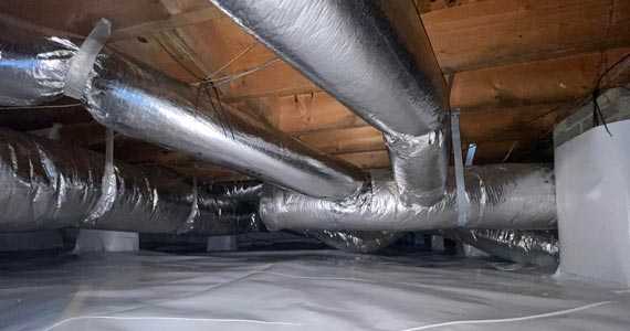 Moisture controls Crawl Space ventilation