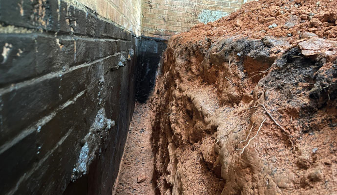 Foundation waterproofing