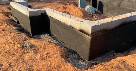 Foundation waterproofing